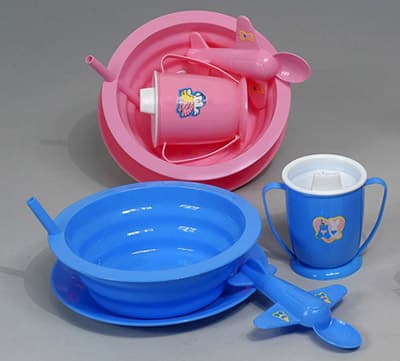 Art. 406 - SET INFANTIL CON CUCHARITA AVION 
 Art. 385 - CUCHARITA INFANTIL AVION