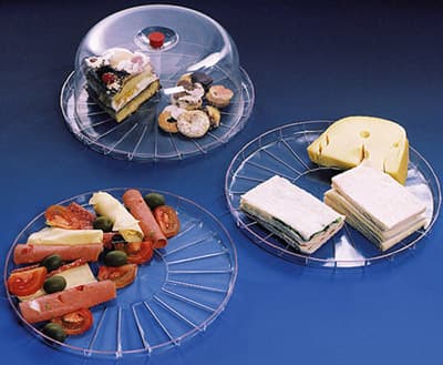 640 - BANDEJA FACETADA CRISTAL
645 - CAMPANA CRISTAL CON BANDEJA